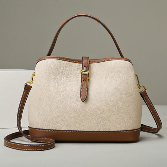 Lychee Luxe Contrast Bag – Stilfull och rymlig!