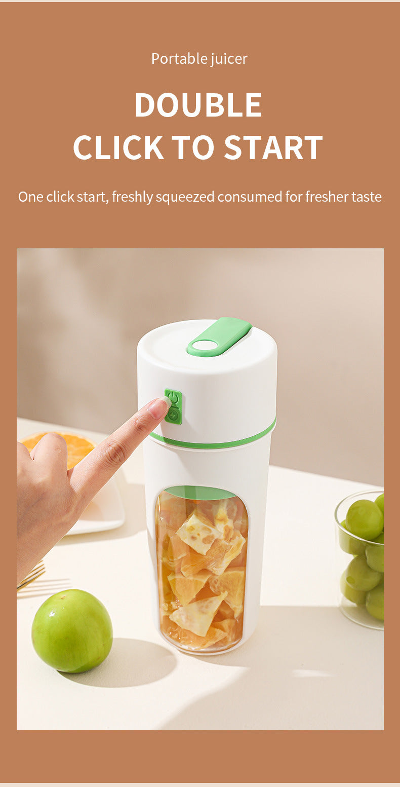 FreshBlend™ – Trådlös & Bärbar Juicer med USB-laddning