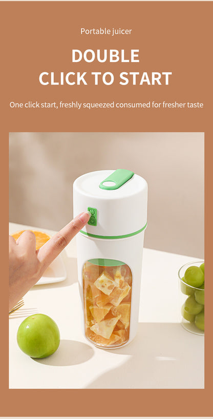 FreshBlend™ – Trådlös & Bärbar Juicer med USB-laddning