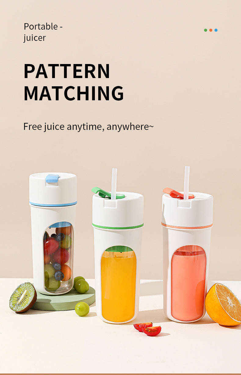 FreshBlend™ – Trådlös & Bärbar Juicer med USB-laddning