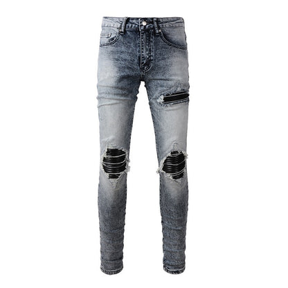 American Retro Jeans Trendy Men