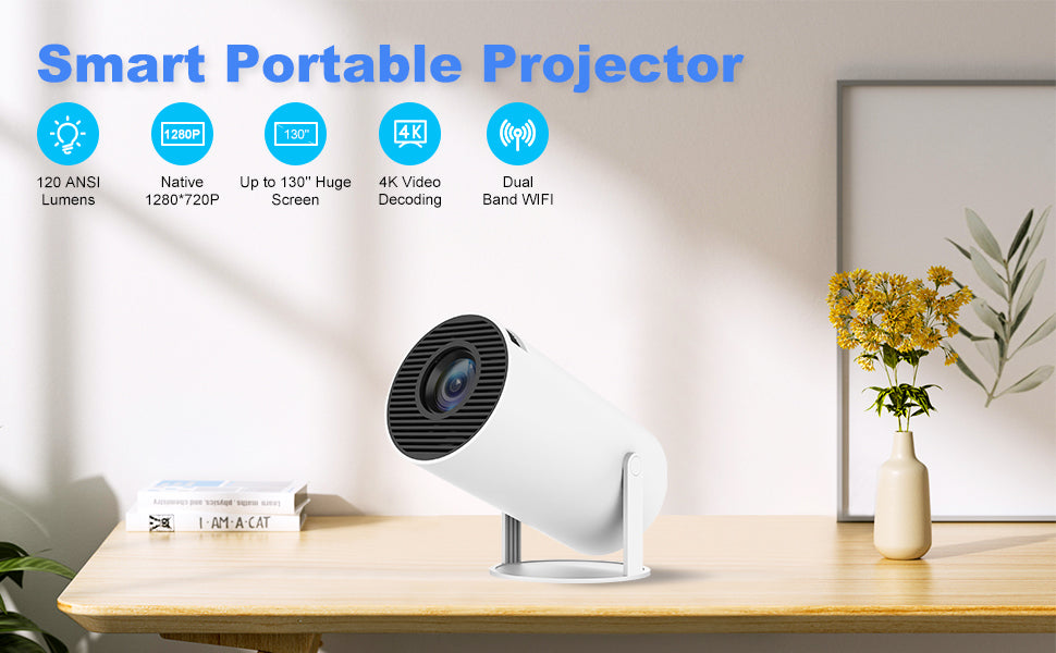 Portable HD Home Theater Projector