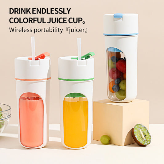 FreshBlend™ – Trådlös & Bärbar Juicer med USB-laddning