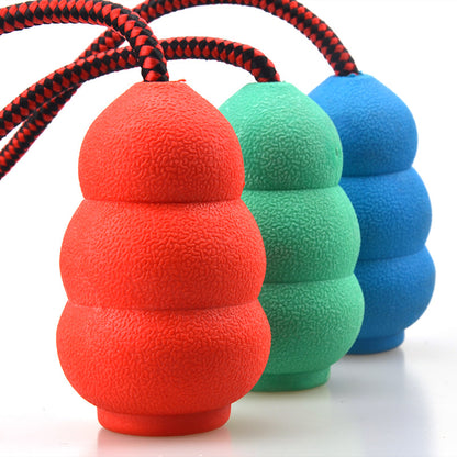 Pet Toy Natural Rubber Rope Hoist