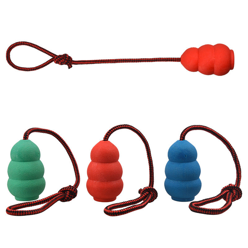 Pet Toy Natural Rubber Rope Hoist