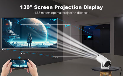 Portable HD Home Theater Projector